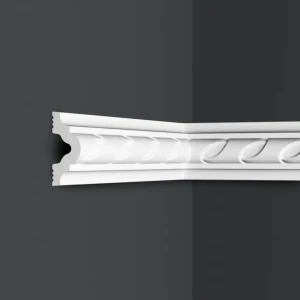 Молдинг полистирол ударопрочный Format 18002D белый 18x40x2000 мм