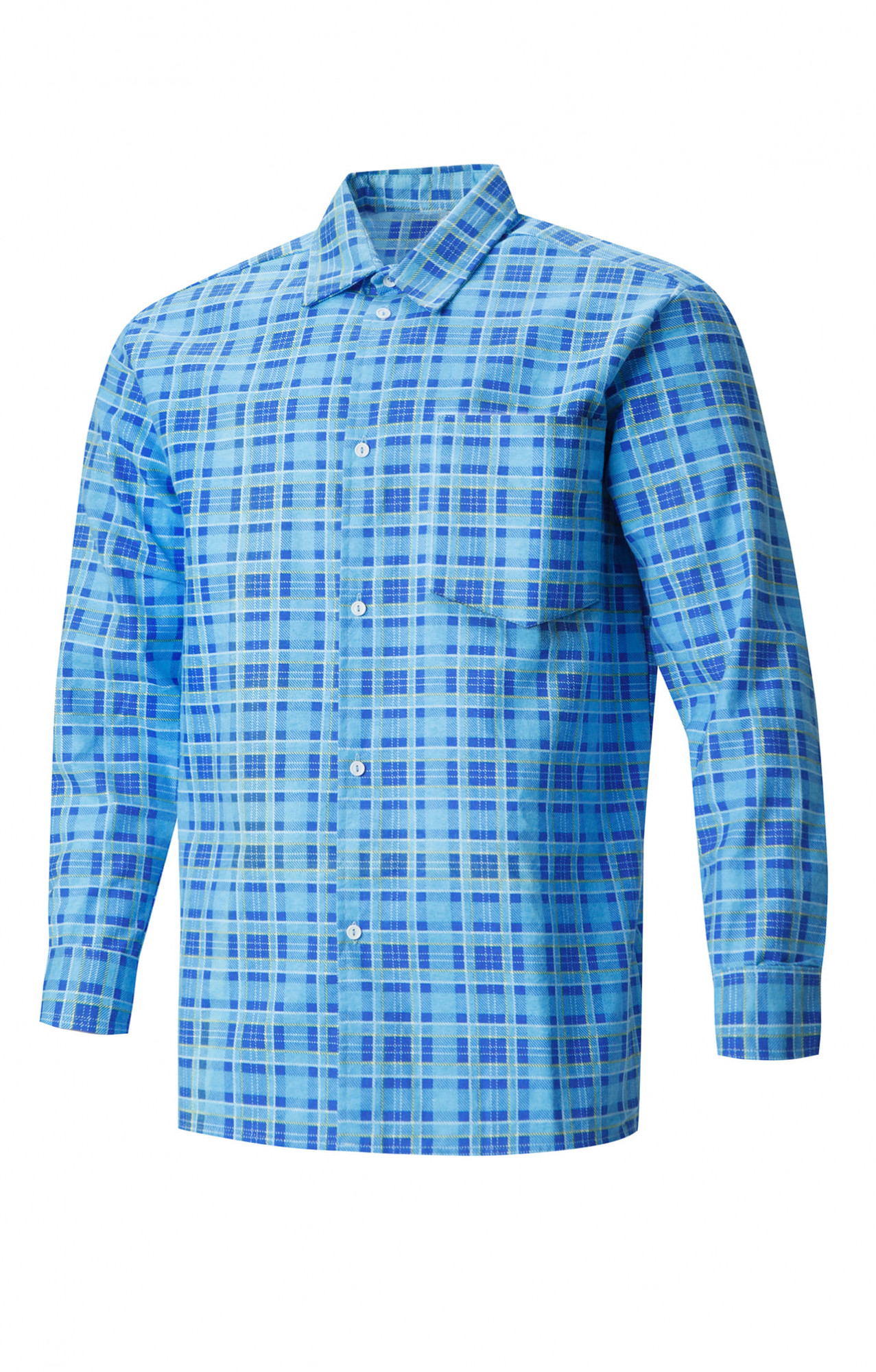 69166 Сорочка рабочая теплая  Толстовки, рубашки, футболки, тенниски размер 56-58 Спецодежда 