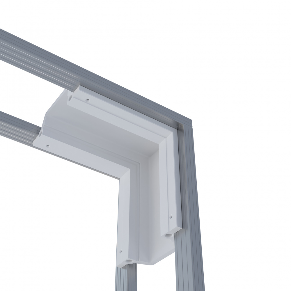 SN 345 Соединительный элемент (угол 90 стена/стена, стена/потолок) для Stellanova SABER 100  - Вид №1