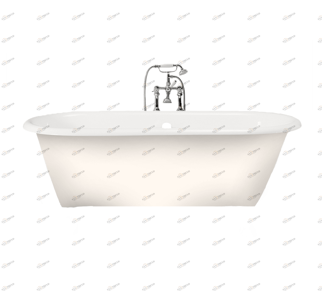 Gentry Home Bexley Cast iron bathtubs with feet Ral 9010 GH102504 