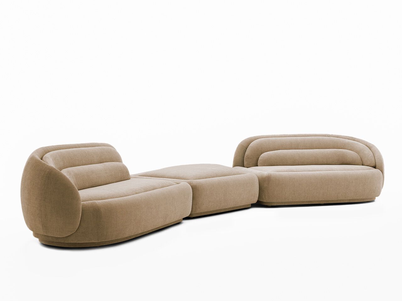 Модульный тканевый диван Pianca Пион ARCH-00110502