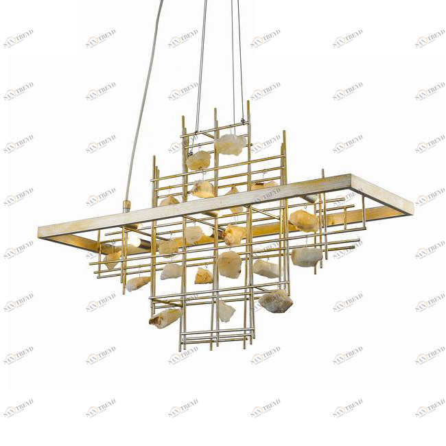 Подвесной светильник Hanna 6 от Delight Collection P68043L-6 DELIGHT COLLECTION ДИЗАЙНЕРСКИЕ 243790 Золотой 