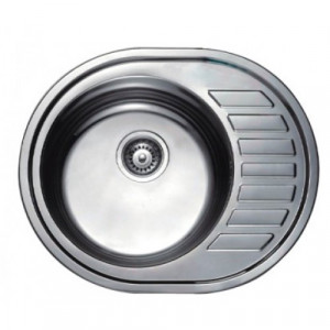 HBD4557 Кухонная мойка , сталь микродекор Haiba