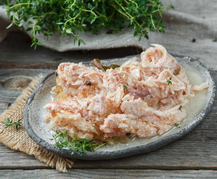 3603 Тушенка из мяса индейки Вкусляндия  - Вид №1