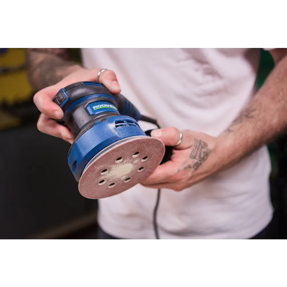 Эксцентриковая шлифмашина Rockfield RF40OS для профессиональной обработки поверхностей 89366510 STLM-0841087 - Вид №17