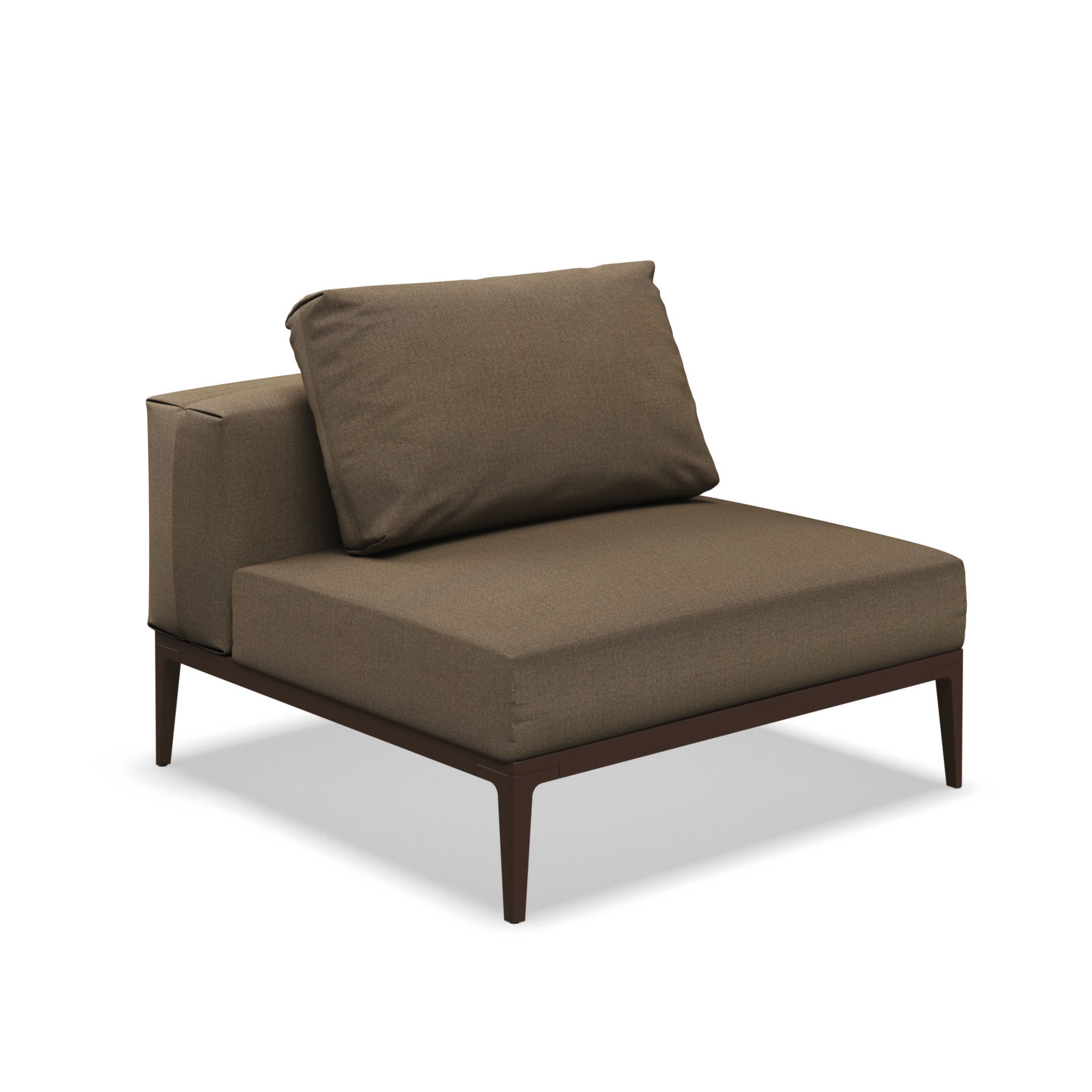 Тканевый угловой модульный садовый диван Gloster сетка ARCH-00114712 - Вид №69