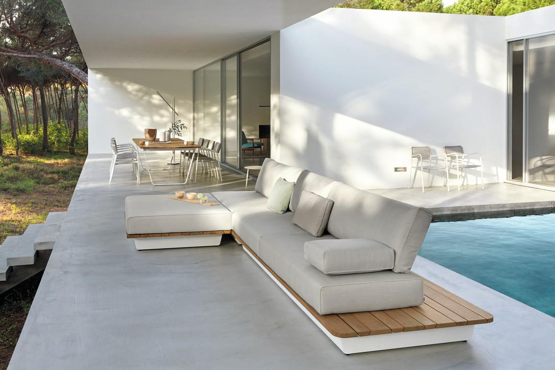 MNST389 Обеденный стол pwi flint f13 264см x 113,5см Manutti Air - Вид №1