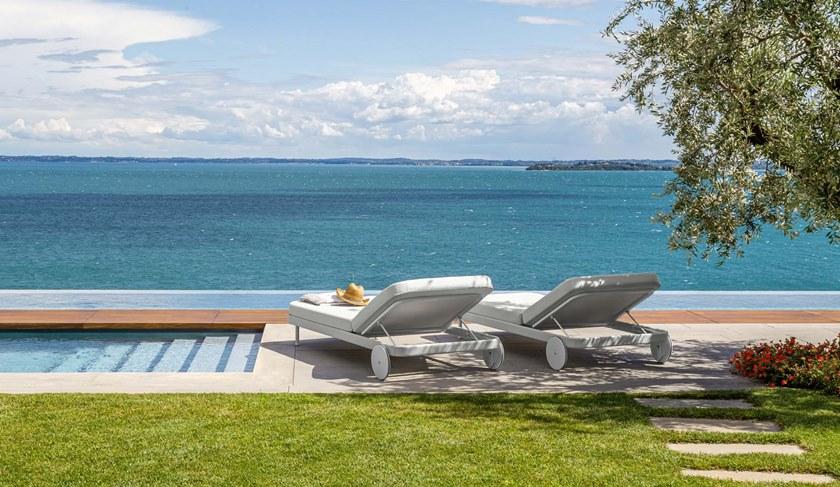 Talenti Садовая кушетка из ткани Recliner на колесиках Slam Slalet - Вид №1