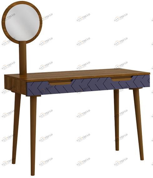 1440 Стол туалетный Сканди Сапфир R-HOME 4003454h_Сапфир + 400345h_Грей