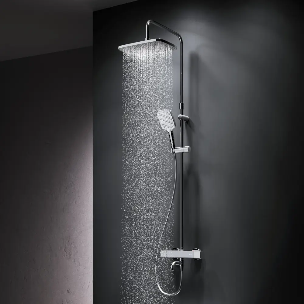 Душевая система AM.PM Flash с термостатом и 3 режимами подачи воды 89346523 STLM-0988796 - Вид №15