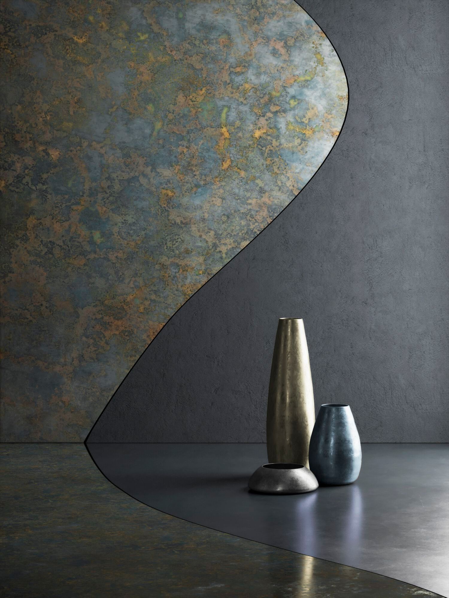 Оловянная металлизация Materica BLU PELTRO ARCH-00103879 - Вид №2