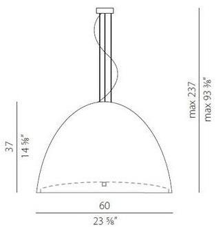 PANZERI Подвесной светильник из дутого стекла Willy sun-id-1440858 - Вид №5