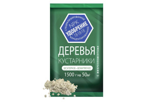 16752187 Минеральное удобрение с микроэлементами для деревьев и кустарников 1.5 кг 51775 Агроуспех