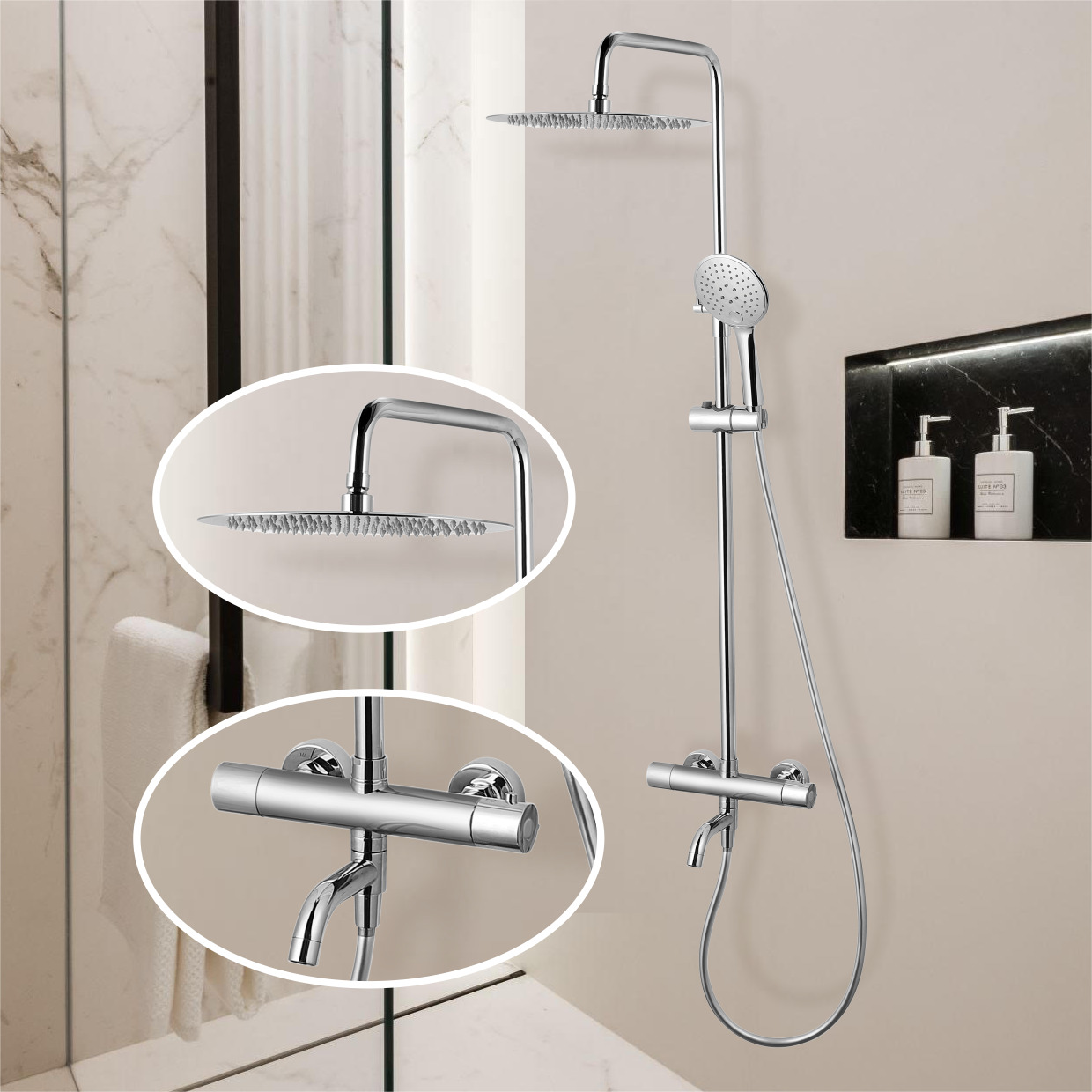 Душевая панель LT-302 SANTILINE 