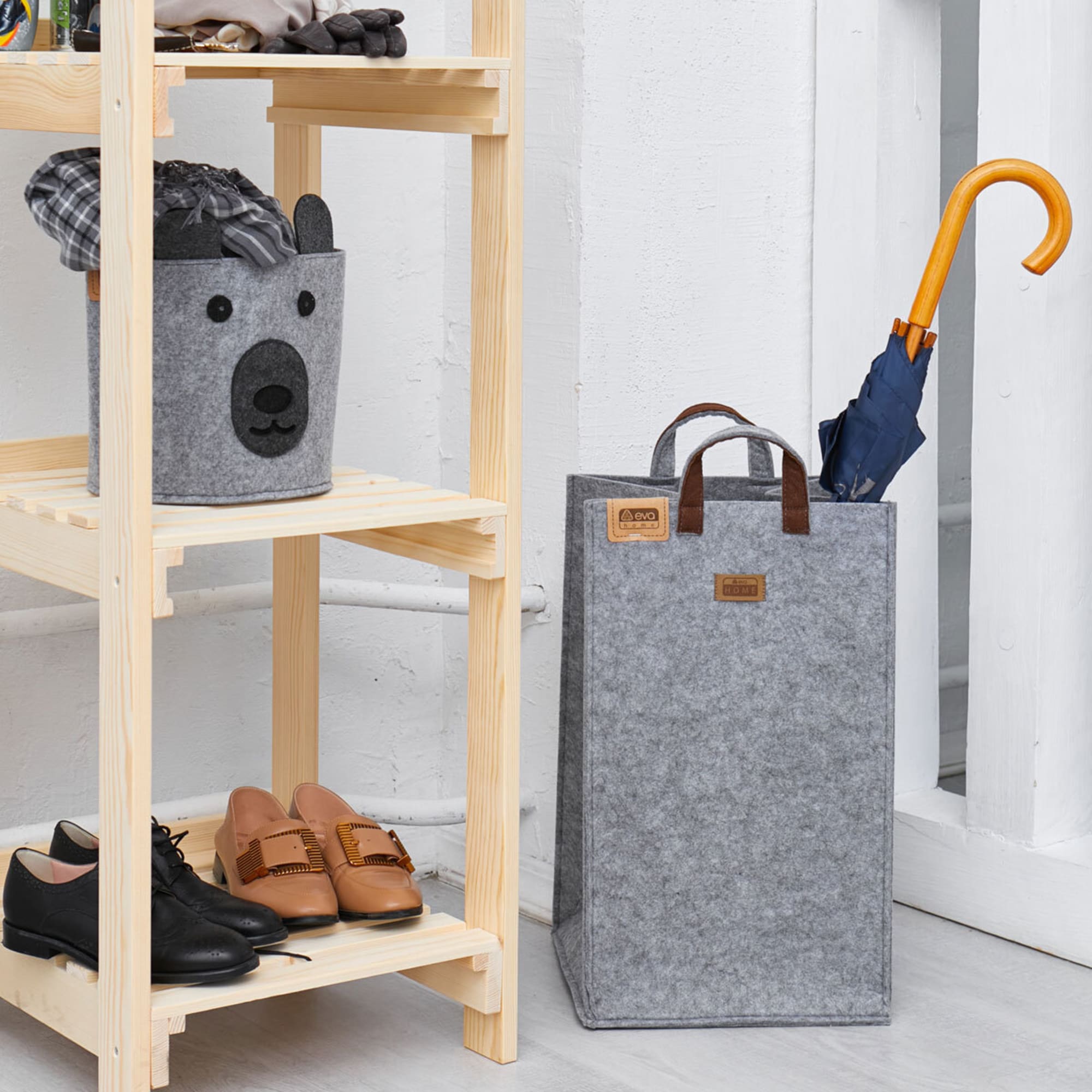 85324804 Корзинка прямоугольная Elegance 30x50x30 см нет Santreyd  - Вид №1