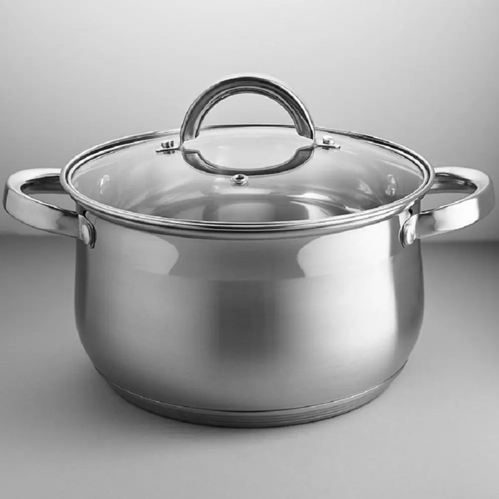 90604374 Кастрюля 4 л Webber Be-145/2 с крышкой нержавеющая сталь цвет серебристый STLM-0303035