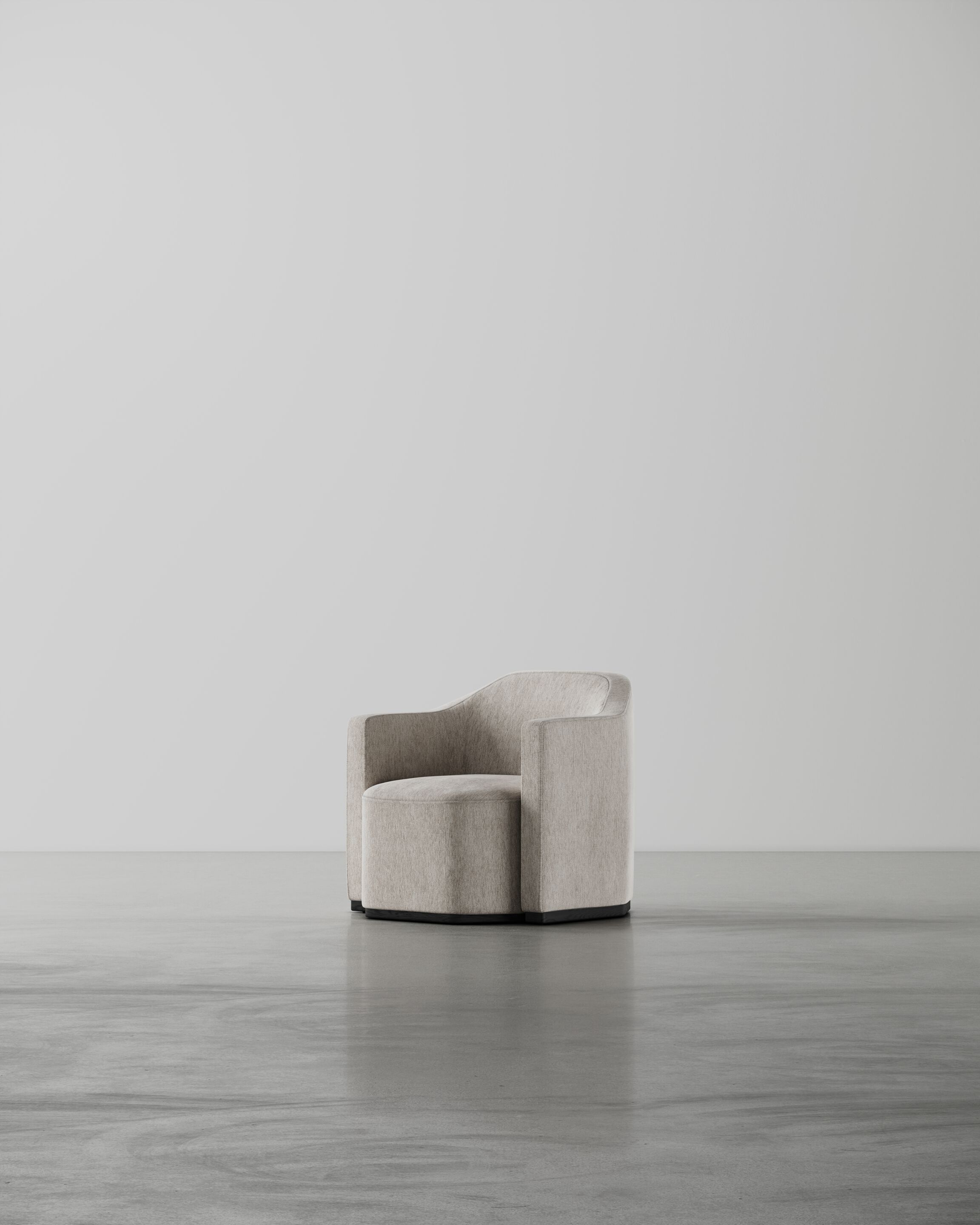 Тканевое кресло с подлокотниками District Eight Багуа ARCH-00066955 - Вид №6