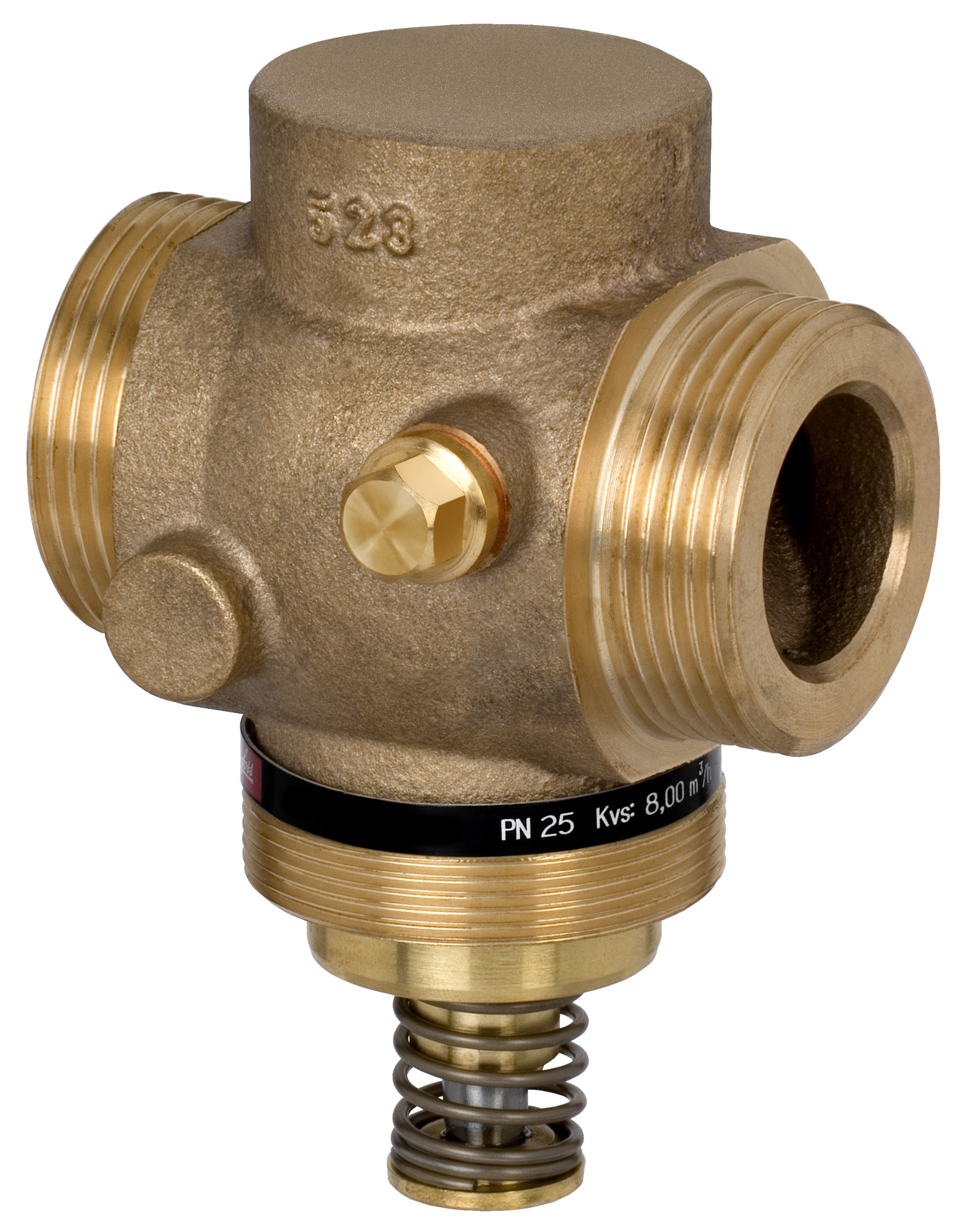 Danfoss Клапаны регулирующие проходные нормально закрытые VGU и VGUF Регулирующий клапан VGU DN 50 Kv 20 065B0796  - Вид №3