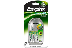 16281947 Зарядное устройство для батареек base + 4 х AA 1300 mAh Pre-Ch 7638900304633 Energizer
