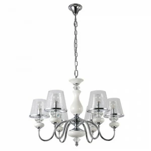 Подвесная люстра Crystal Lux Betis SP-PL6 CRYSTAL LUX ДИЗАЙНЕРСКИЕ, BETIS 108720 Хром