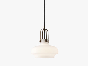 Подвесной светильник из опалового стекла