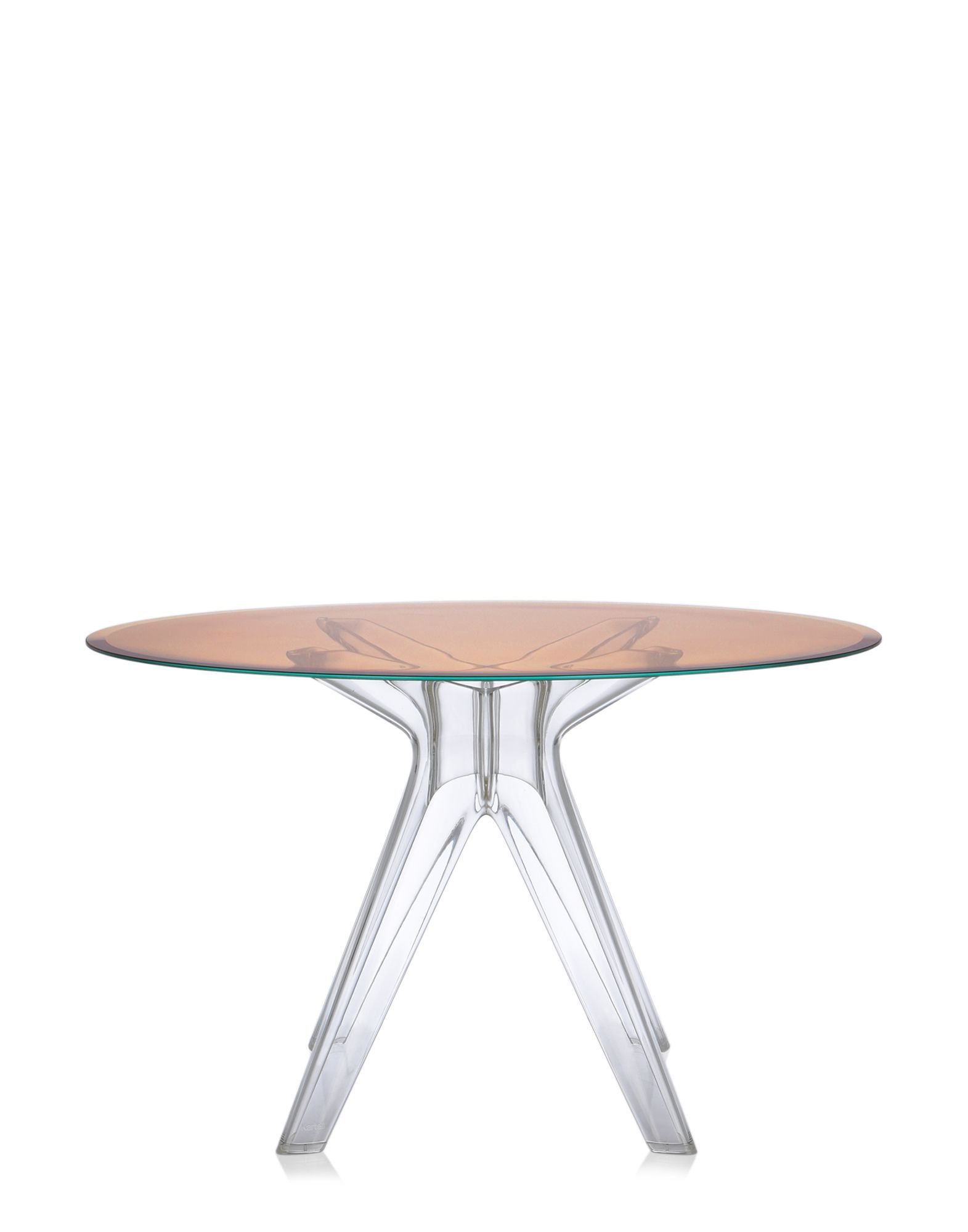 Круглый стол из хрусталя и инженерного пластика Kartell SIR GIO ARCH-00106990 - Вид №15