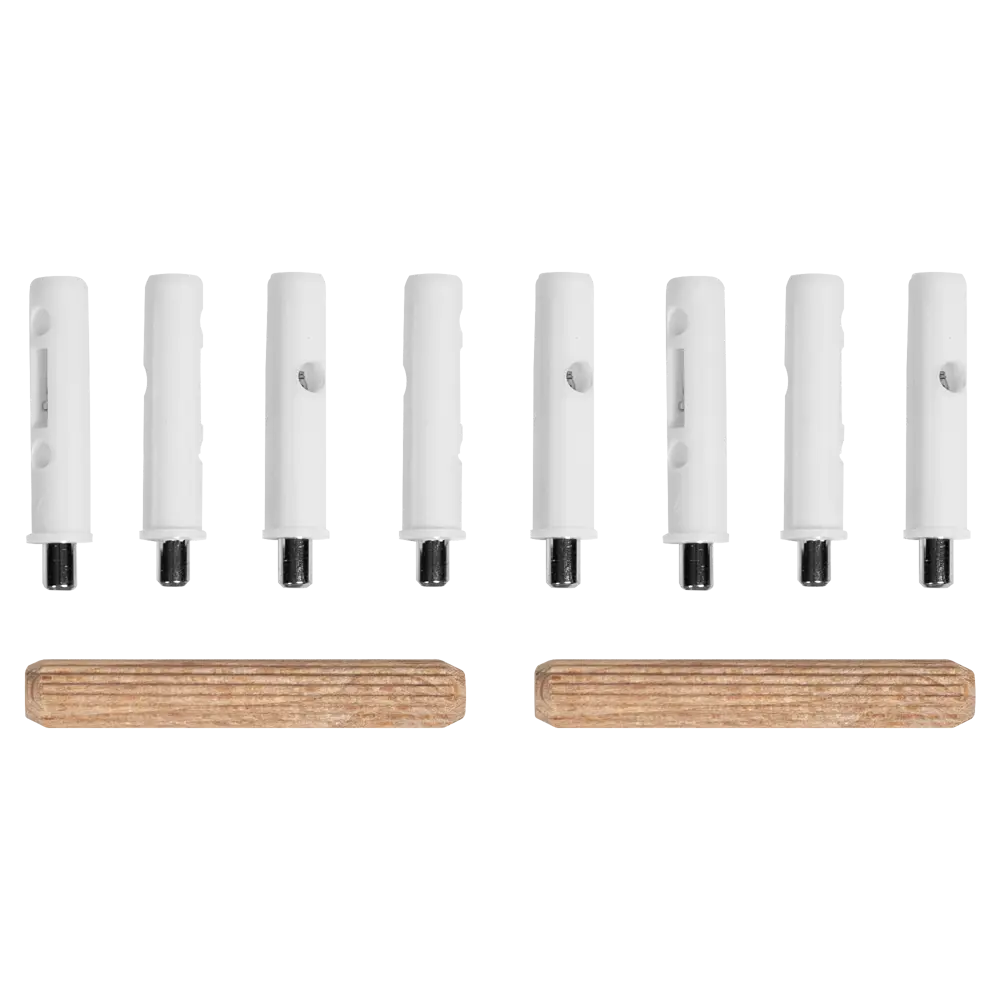 Вставка крестовая для стеллажа KONSENSA Руан 32.7x31.5 см ЛДСП цвет белый STLM-2102234 - Вид №5