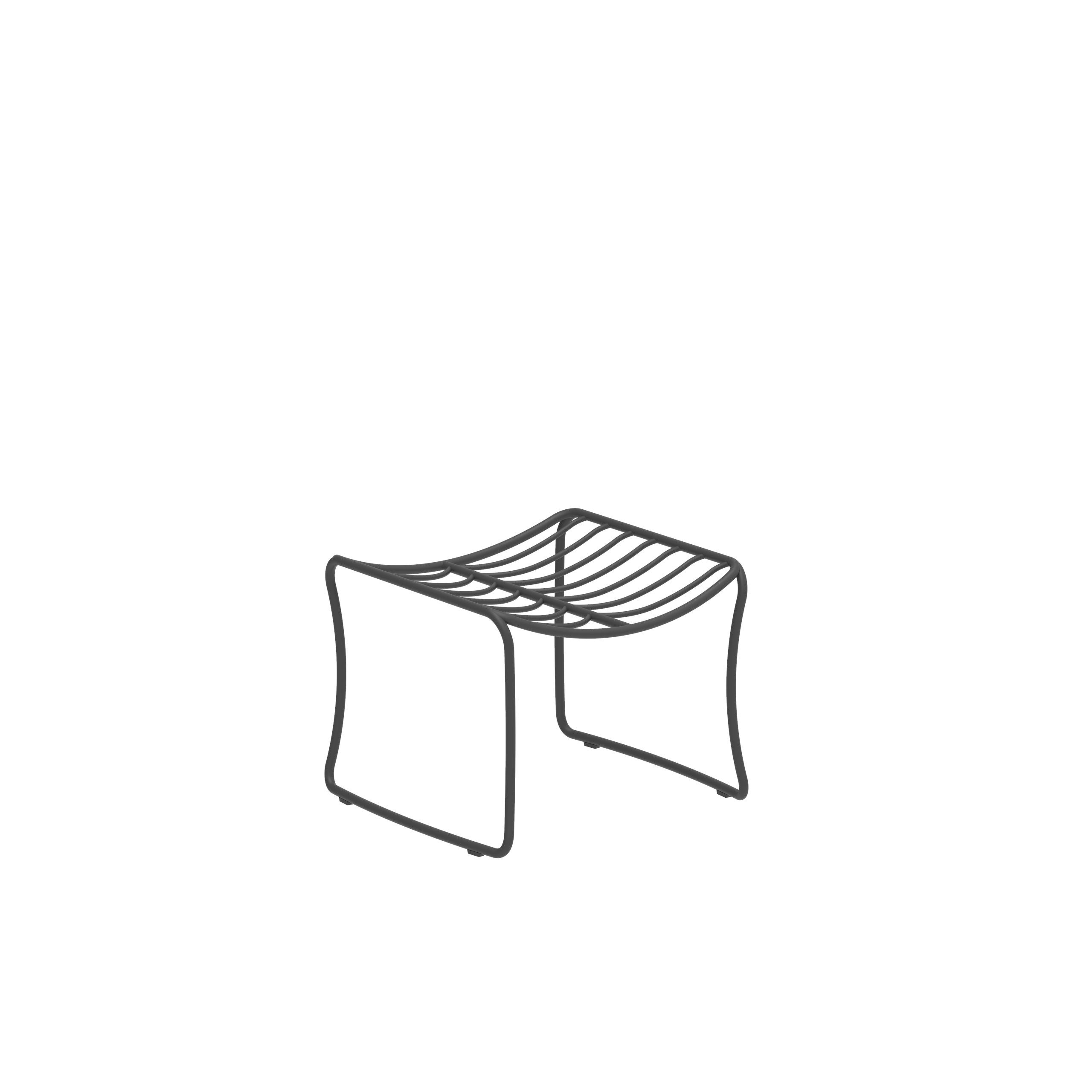 Квадратная подставка для ног из нержавеющей стали Royal Botania Folia ARCH-00100119 - Вид №9