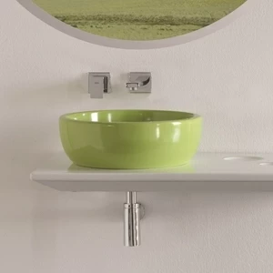 31TO Накладная раковина на столешницу  овальная Olympia Ceramica