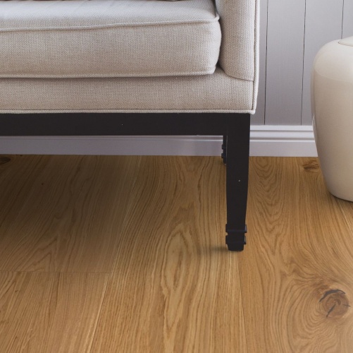 Инженерная доска Boen Chalet Traditional Live Natural Неированная Дуб Натур (Гладкая) 2000-4000х200 мм EICX4KFD - Вид №3