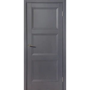 Комплект двери трилло глухая 90x200 см Hardflex цвет грей легно без доборов