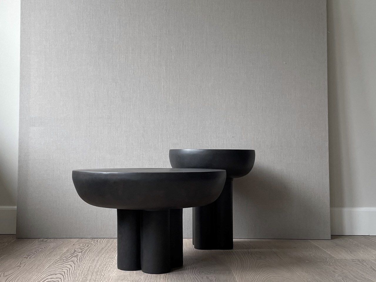 Круглый журнальный столик из волокнистого бетона 101 Copenhagen Crown ARCH-00009162 - Вид №6