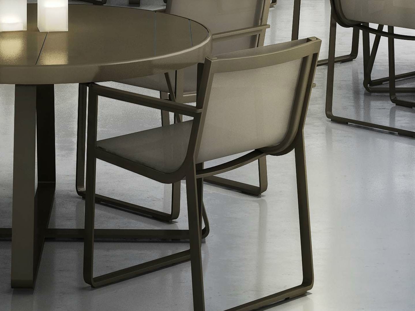 Садовый стул Batyline® с подлокотниками GANDIABLASCO Flat Textil ARCH-00080308 - Вид №4