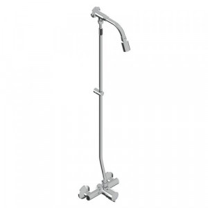 KSA32/31 Idral Набор, включающий настенный самозакрывающийся смеситель для душа серии MODERN, душевую лейку 09031 / E и соединительную трубку