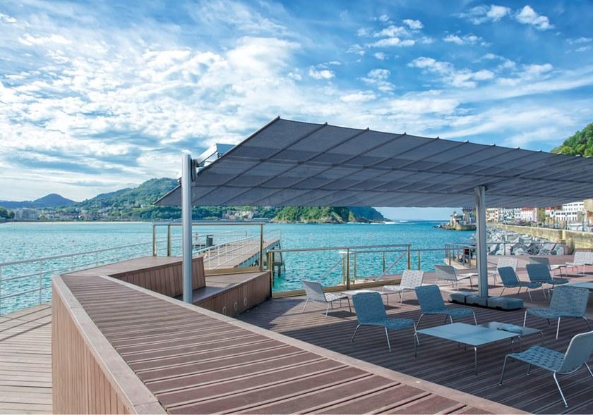 FIM Прямоугольный алюминиевый зонт Flexy sun-id-1450765 - Вид №1