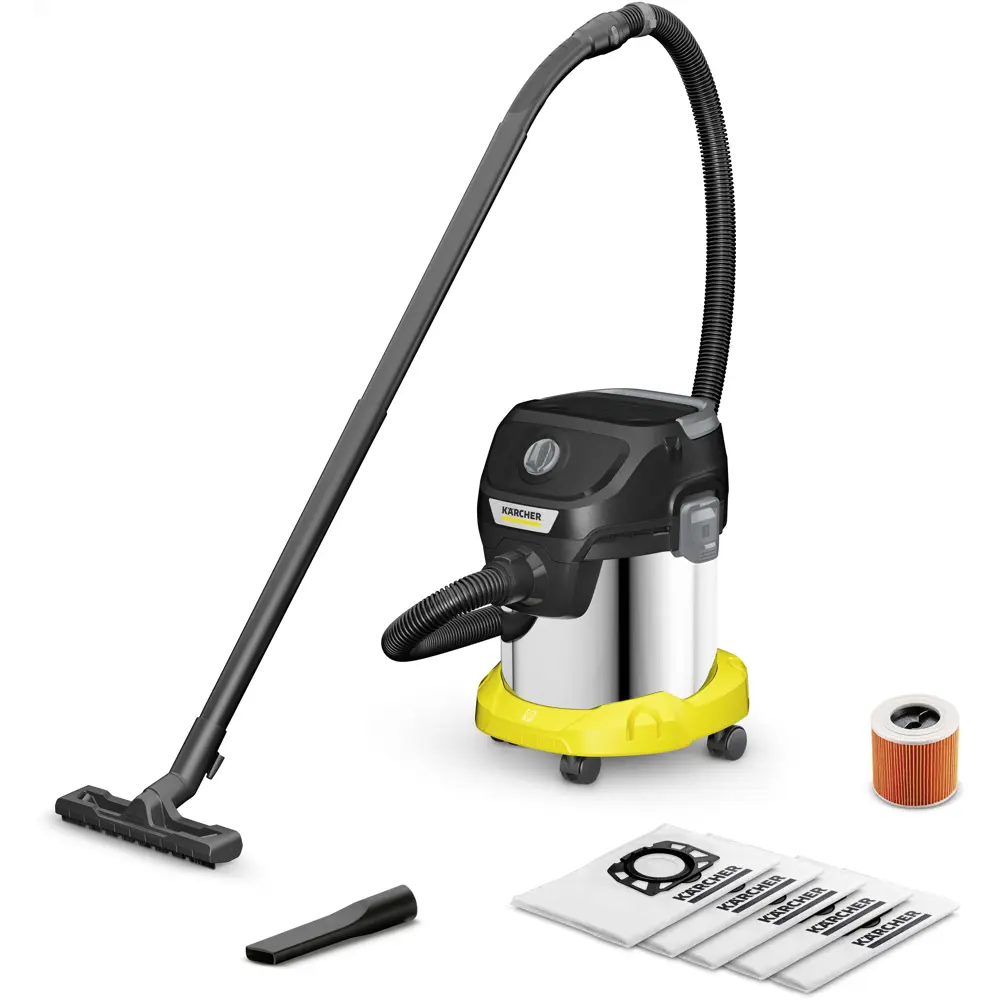 Пылесос Karcher KWD3 S V-15/4/20 AE, 1000 Вт, 15 л STLM-2111302 - Вид №3