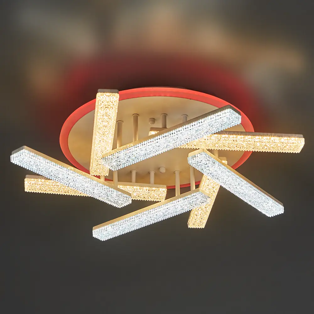 Люстра потолочная De City Оскар 8x10 Вт+22 Вт RGB LED 220 В с пультом управления STLM-2001293 - Вид №24