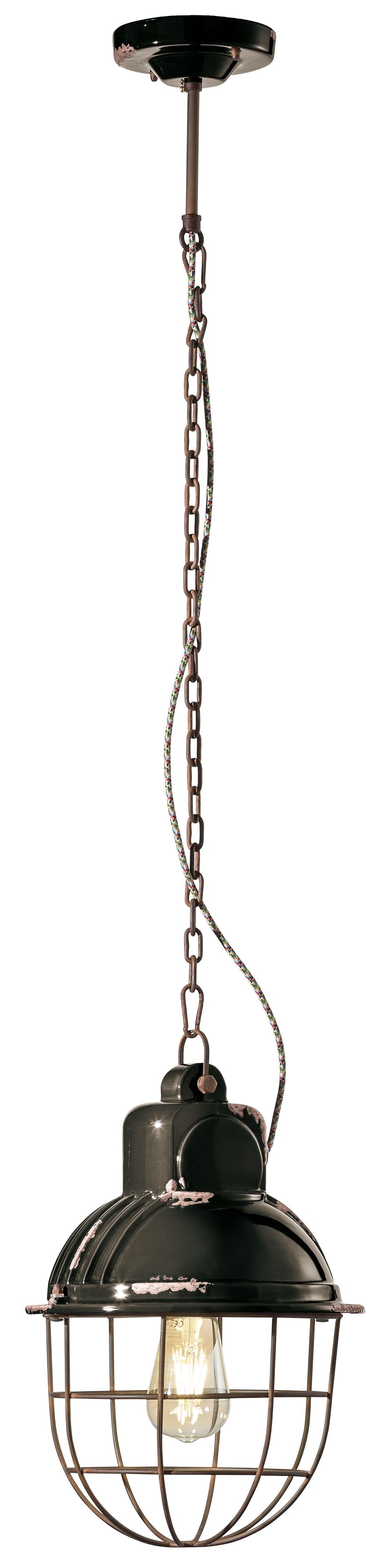 Керамический подвесной светильник FERROLUCE Industrial ARCH-00067090 - Вид №11