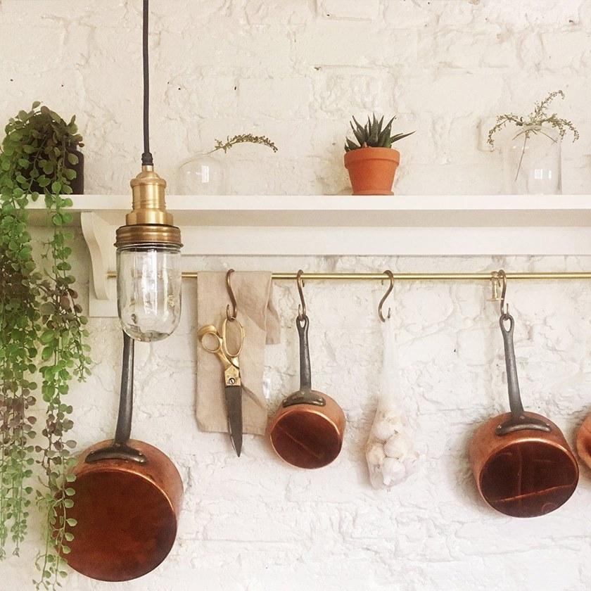 Industville Подвесной светильник для улицы из латуни и стекла Brooklyn Br-ip65-p - Вид №1