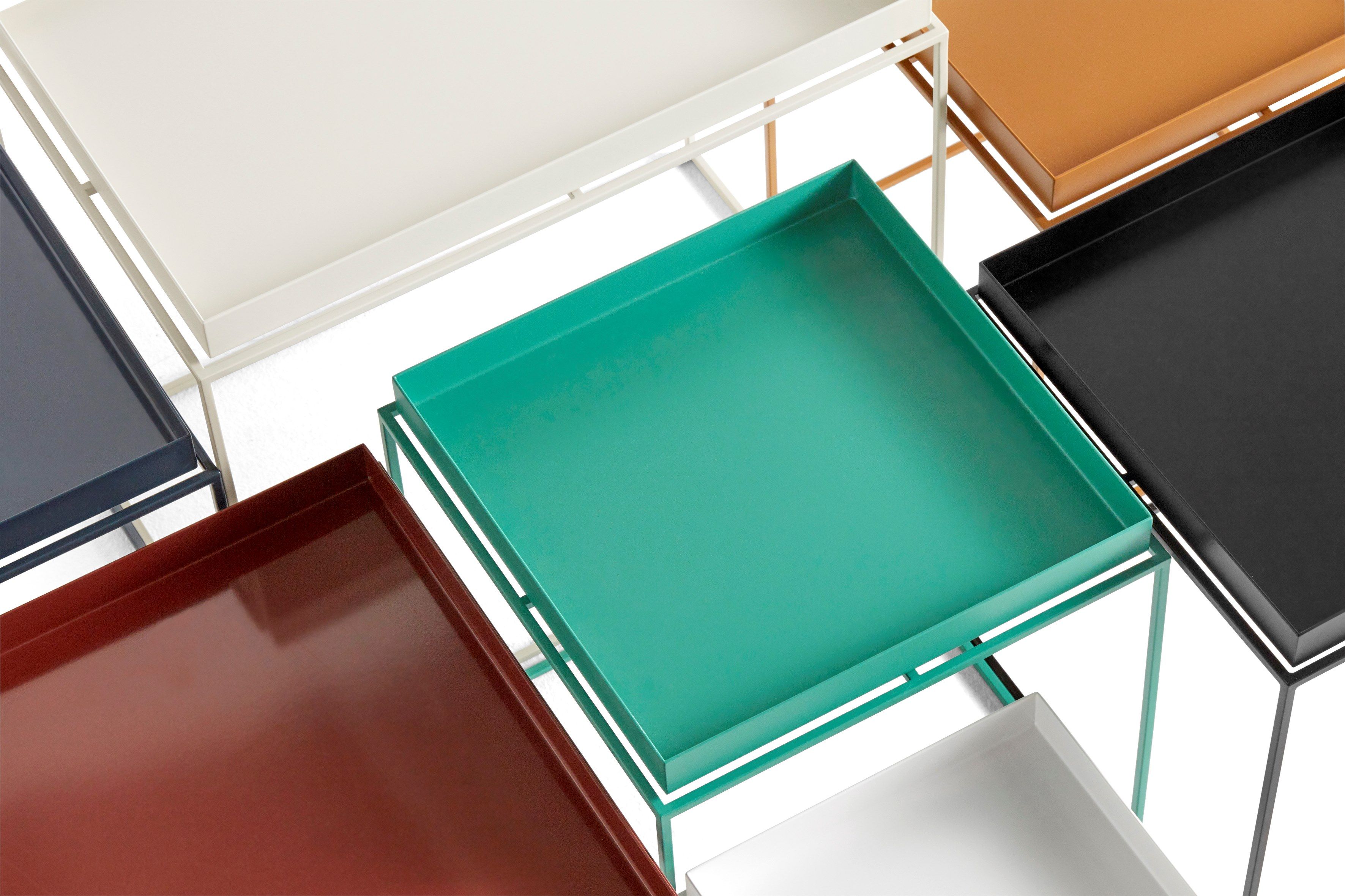 Стальной прямоугольный журнальный столик с подносом Hay Tray Table ARCH-00130088 - Вид №13