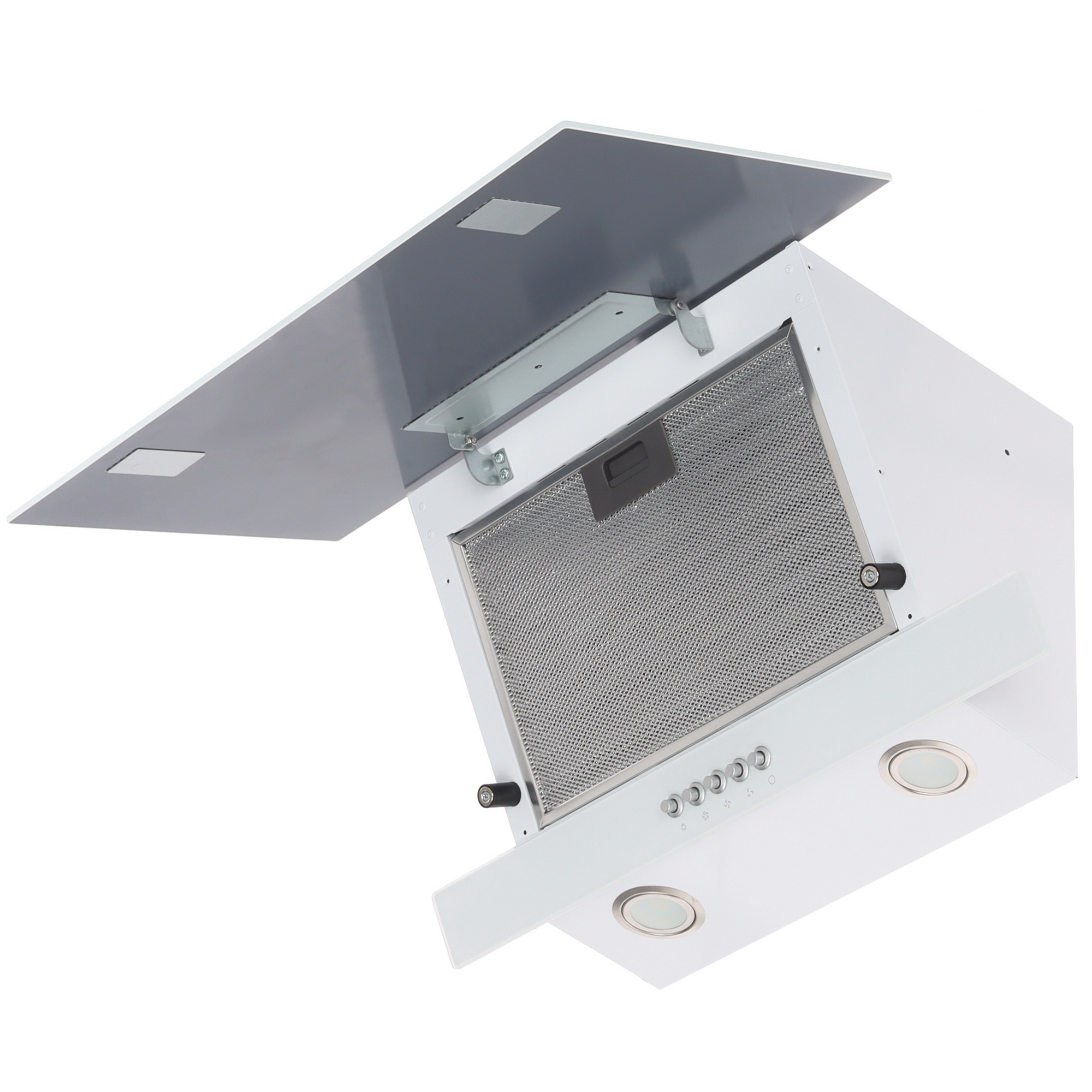 9089201 Вытяжка наклонная DEXP SC60W-700 белый/белый STDN-0107311 - Вид №2
