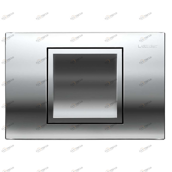 115.130.21.1 смывная клавиша DELTA40 пластик (хром) СНЯТО С ПРОИЗВОДСТВА Santreyd 