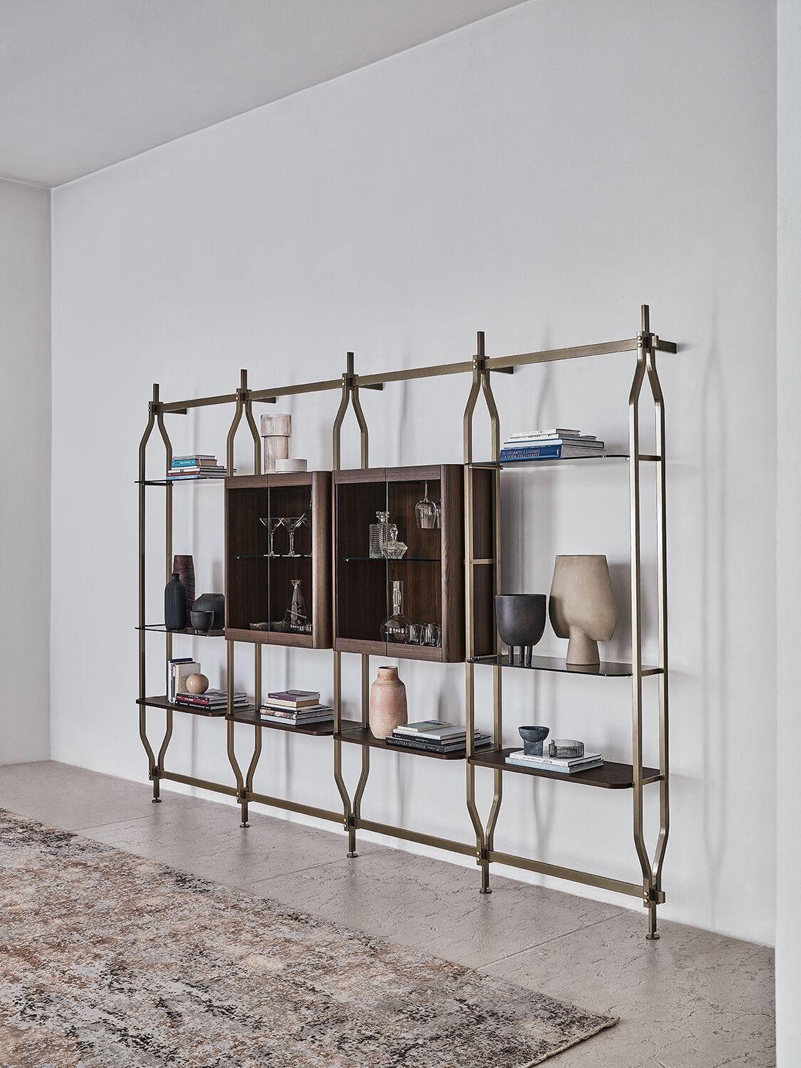 Стальной книжный шкаф Bontempi Casa CHARLOTTE ARCH-00062394 - Вид №6