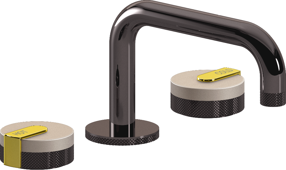 E-11510-R1SN-L1PB-OX Смеситель для умывальника на 3 отвертия GRAFF MOD+