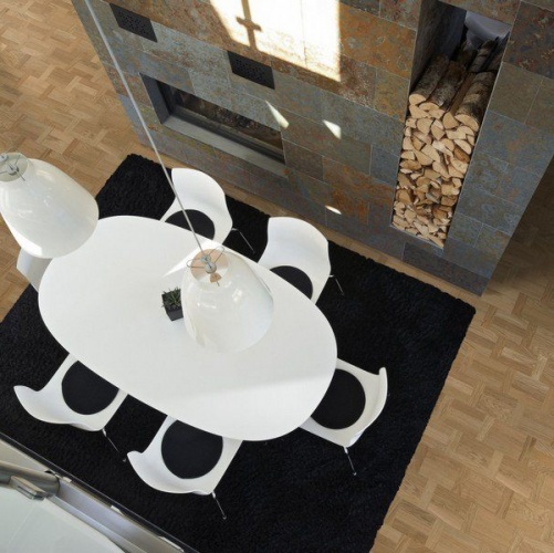 Паркетная доска Golvabia Lightwood Classic датч патен Дуб Натур (Гладкая) 1190х195 мм 1700200019 - Вид №7