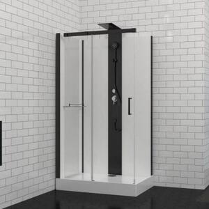 Душевая кабина без пара Black&White G8708