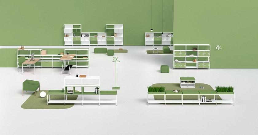 Bralco Модульная стальная офисная кладовая Concerto sun-id-1390719 - Вид №4