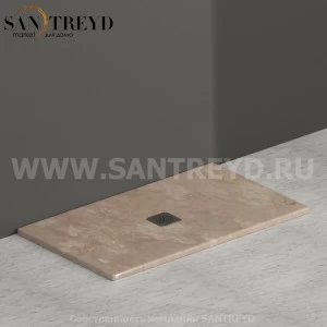 DT121AB Душевой поддон 120x70 керамический Globo