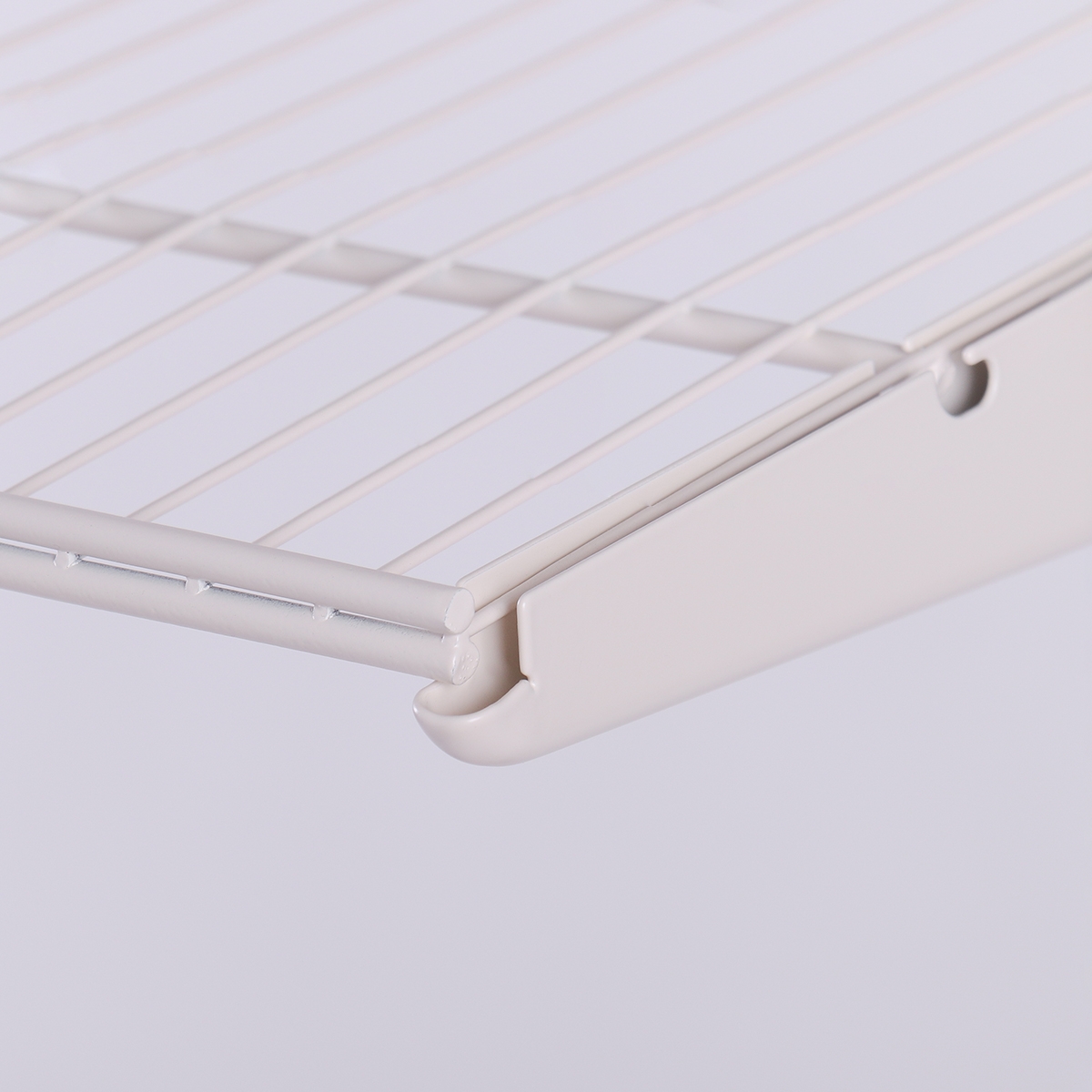 Сеточная полка , 603x306x15 мм, магнолия LJPS0570 Public Steel Россия  - Вид №4