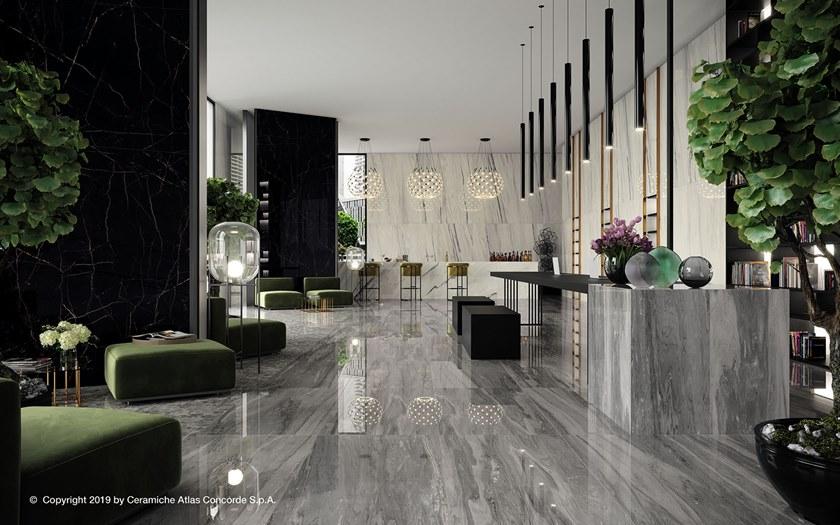 Atlas Concorde Пол из керамогранита с эффектом мрамора Marvel dream sun-id-1516603 - Вид №38